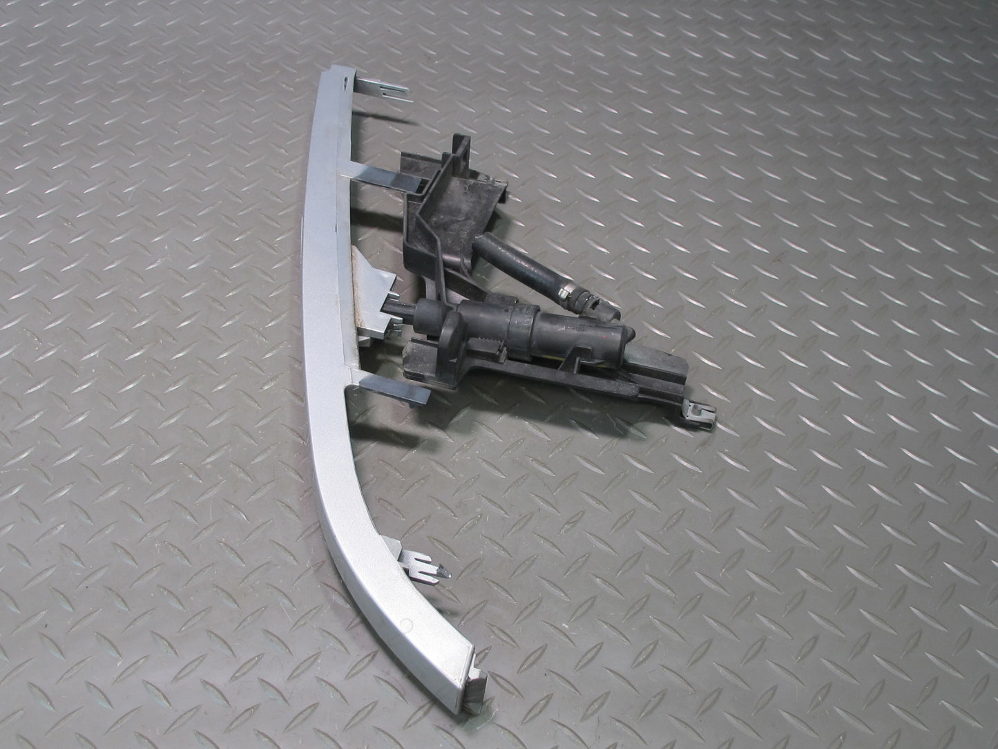 01-03 BMW E46 330ci M3 Coupe Conv Front Headlight Washer Nozzle JET Trim Set OEM