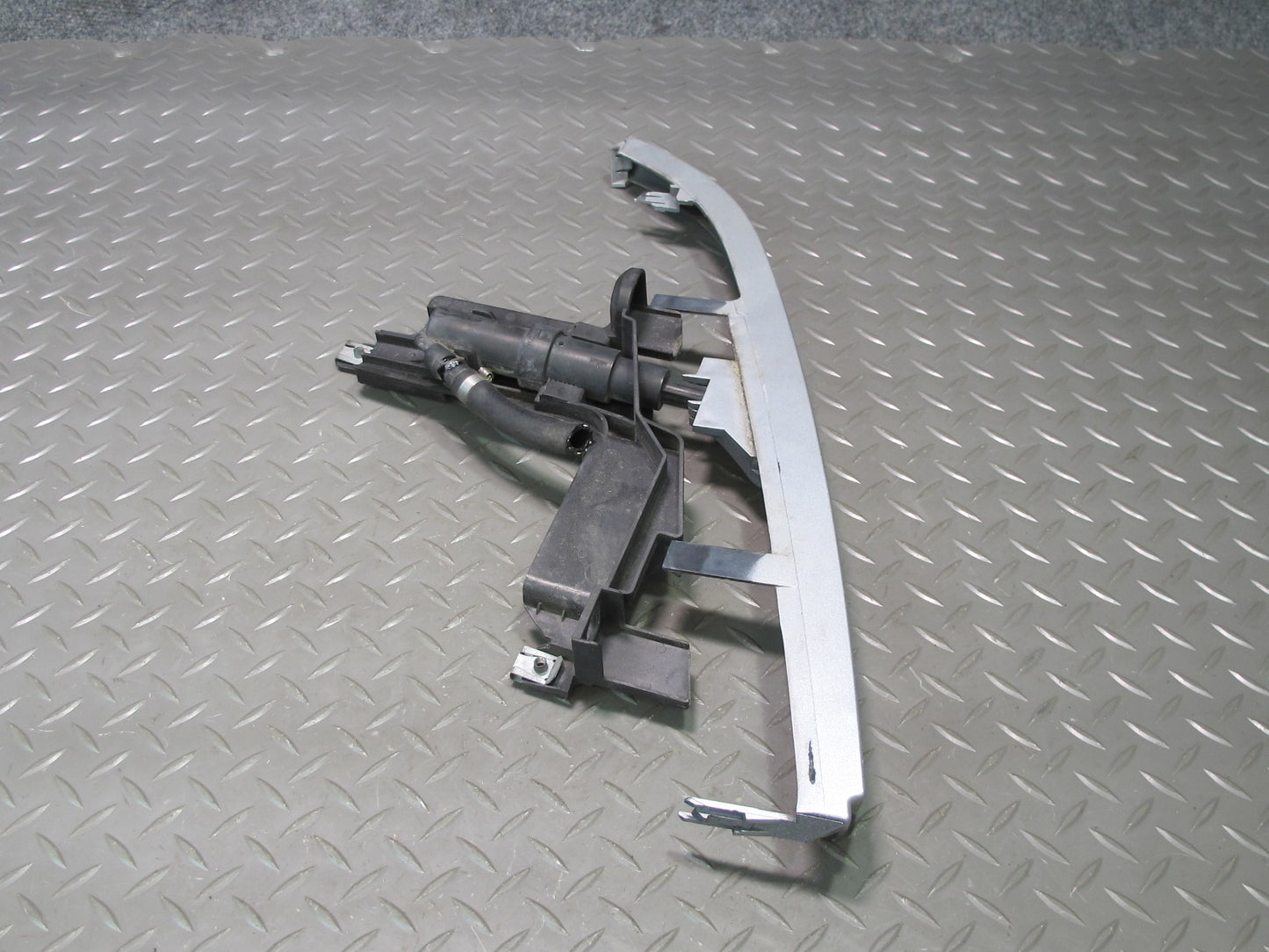 01-03 BMW E46 330ci M3 Coupe Conv Front Headlight Washer Nozzle JET Trim Set OEM