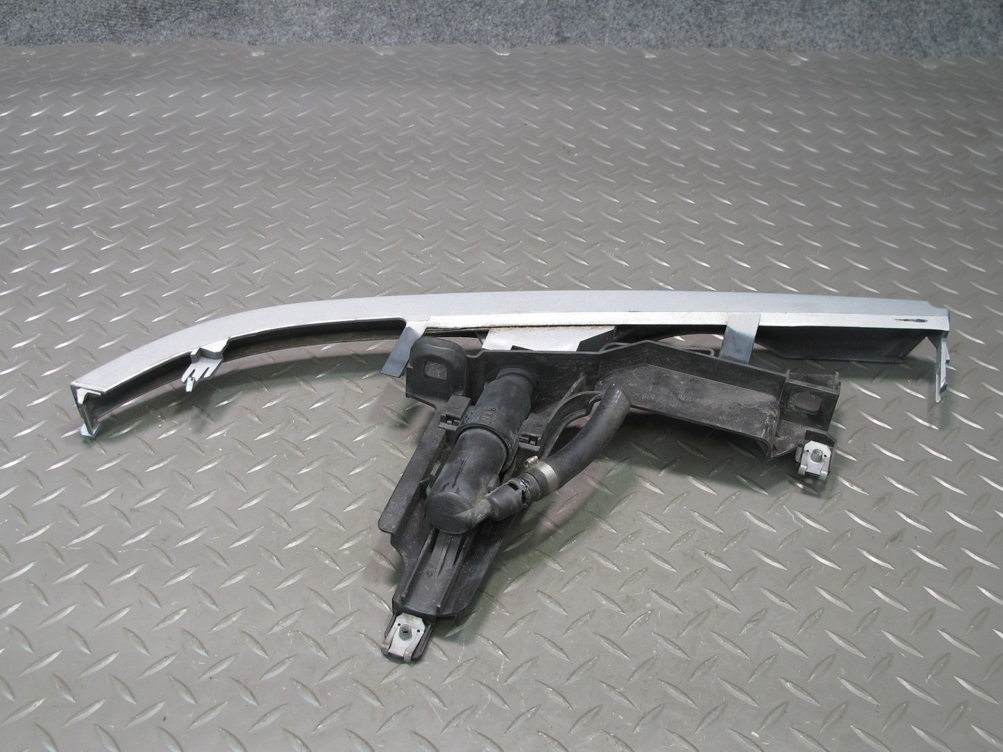 01-03 BMW E46 330ci M3 Coupe Conv Front Headlight Washer Nozzle JET Trim Set OEM