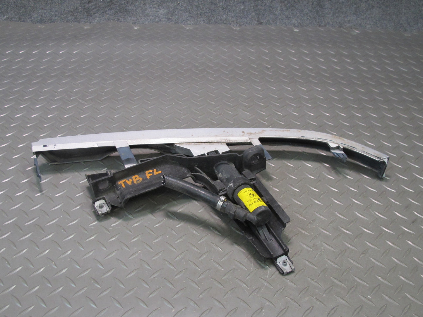 01-03 BMW E46 330ci M3 Coupe Conv Front Headlight Washer Nozzle JET Trim Set OEM