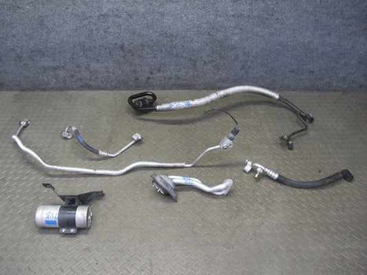 01-06 BMW E46 330Ci M54 A/C Air Condition Hose Pipe Line Dryer Set OEM