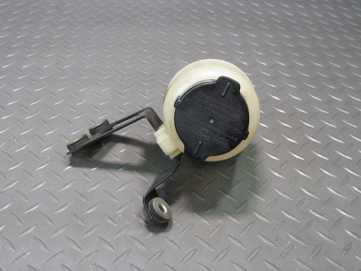 04-07 Nissan 350Z Z33 Convert Power Steering Fluid Reservoir Tank w Bracket OEM