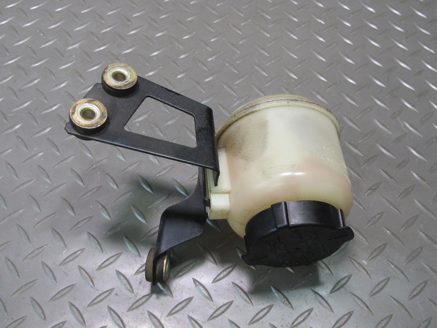 04-07 Nissan 350Z Z33 Convert Power Steering Fluid Reservoir Tank w Bracket OEM