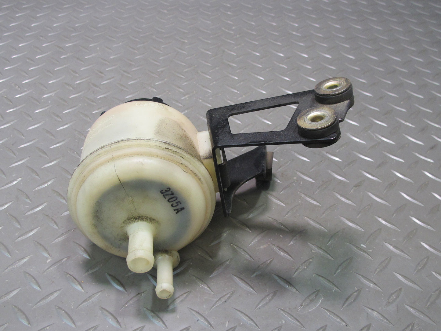 04-07 Nissan 350Z Z33 Convert Power Steering Fluid Reservoir Tank w Bracket OEM