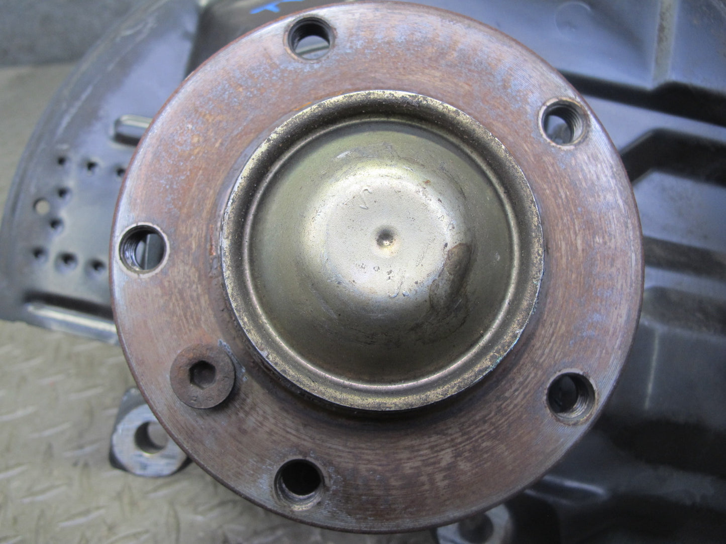 01-06 BMW E46 330ci RWD Front Right Spindle Knuckle Wheel Hub Bearing OEM