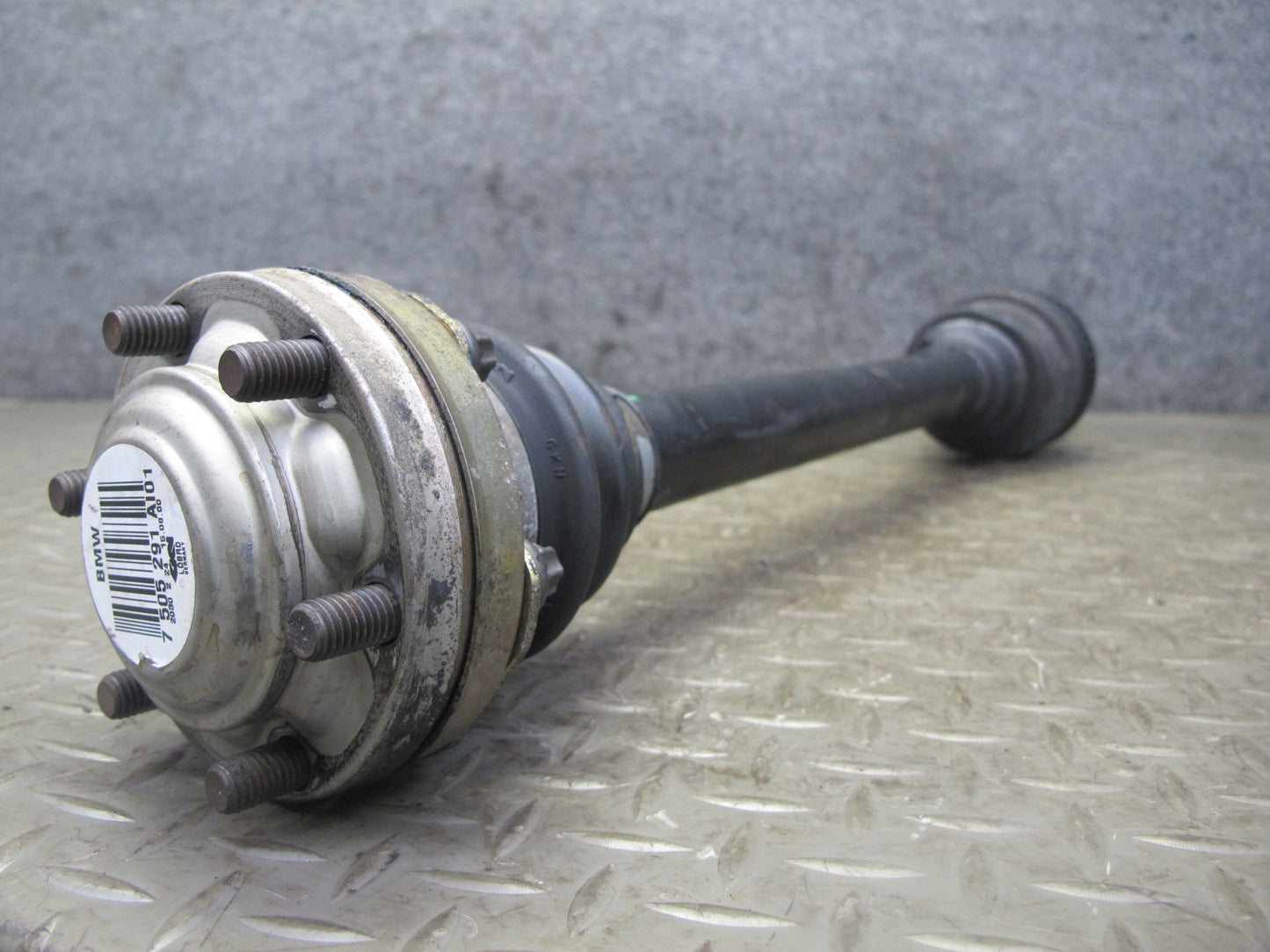 01-06 BMW E46 330CI M54 RWD A/T Rear Left Suspension Axle Shaft 7505291 OEM