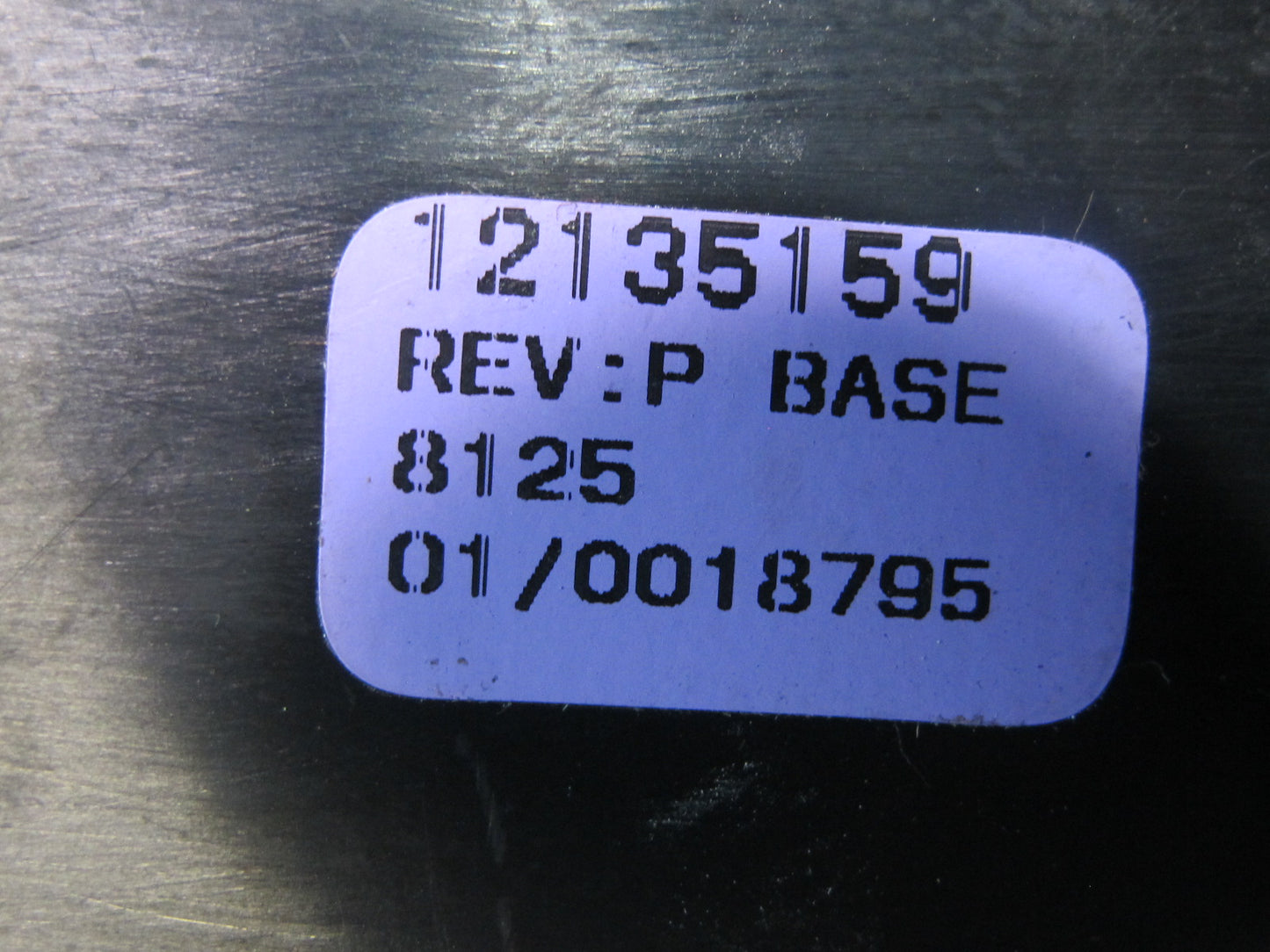 97-04 Chevrolet Corvette C5 Front Right Seat Control Switch 12135159 OEM