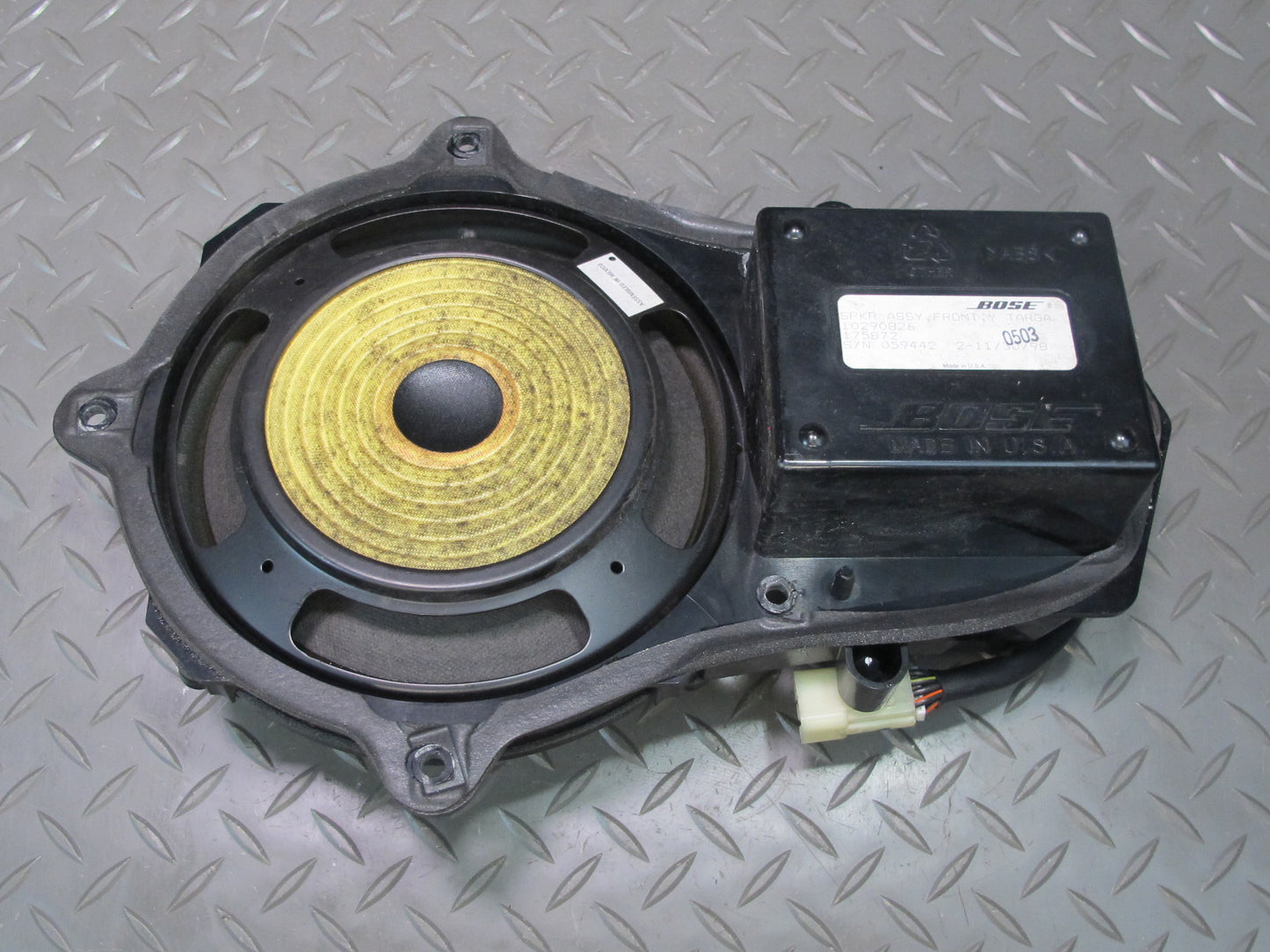97-04 Chevrolet Corvette C5 Set of 2 Left Right Door Bose Subwoofer Speaker OEM