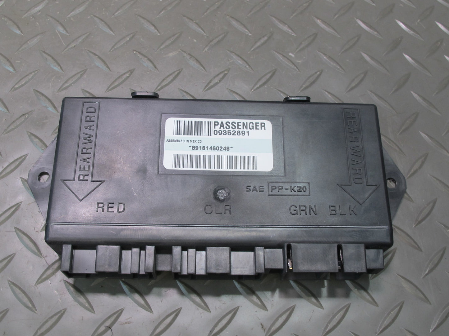 97-99 Chevrolet Corvette C5 Right Passenger Door Control Module 09352891 OEM