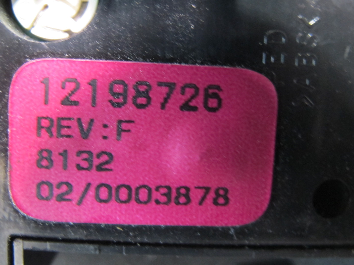 98-99 Chevrolet Corvette C5 Traction Control Active Handling Button Switch OEM