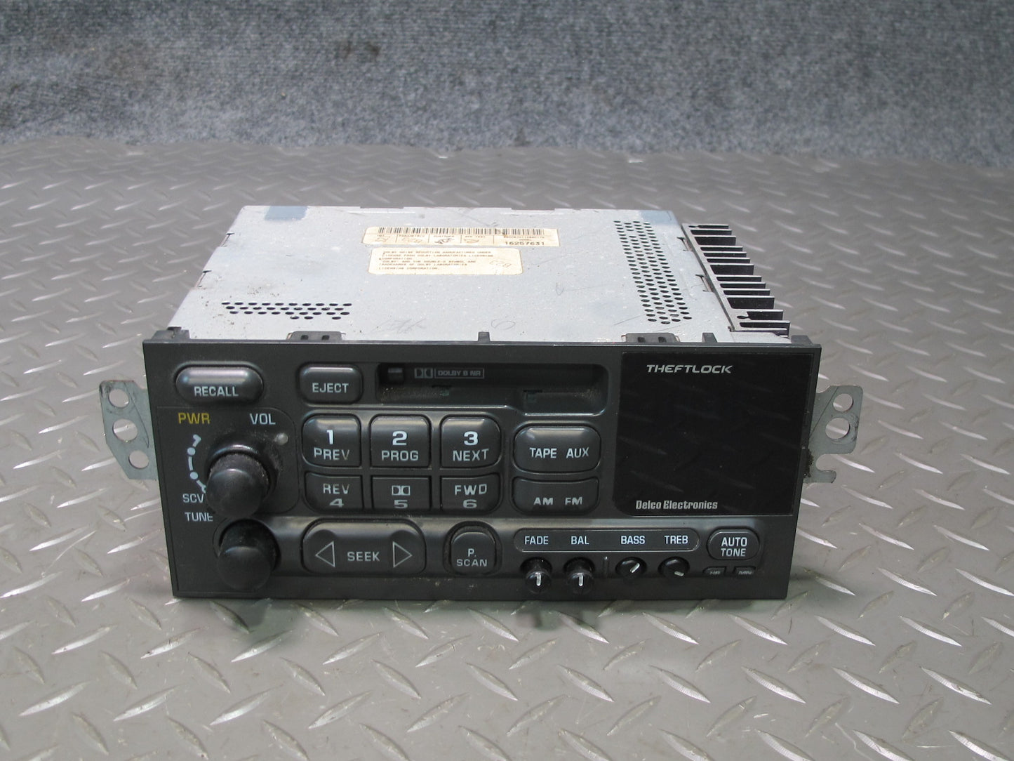 97-04 Chevrolet Corvette C5 Cassette Radio Player Receiver Head Unit OEM