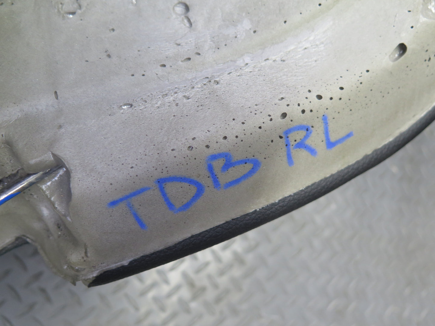 12-18 BMW F30 335i Rear Leather Seat Left & Right Lateral Trim Bolster Set OEM