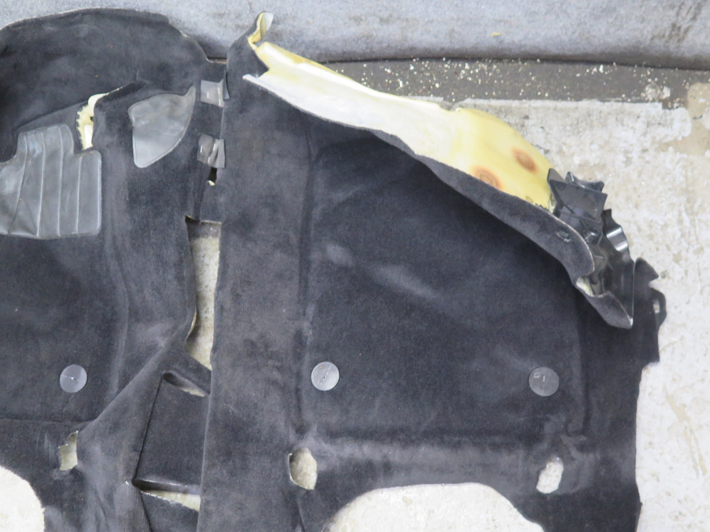 1997-2004 Porsche Boxster 986 Interior Carpet Liner Floor MAT Cover Black