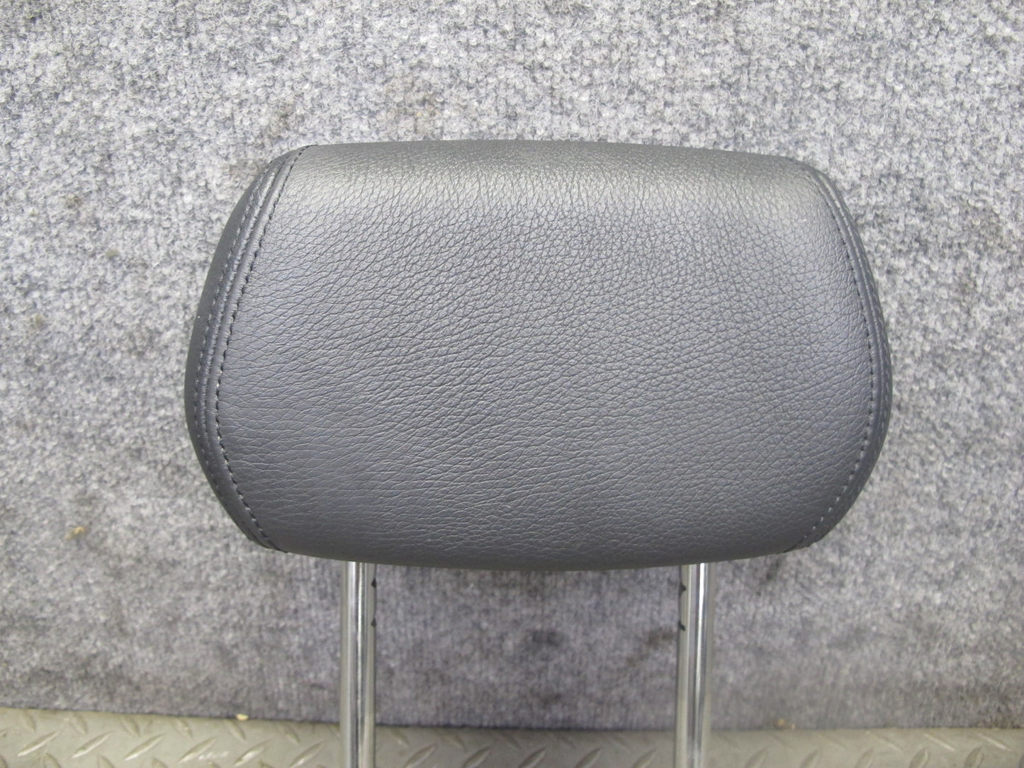 12-18 BMW F30 335i Rear Right Center Left Seat Headrest Set Leather Black OEM