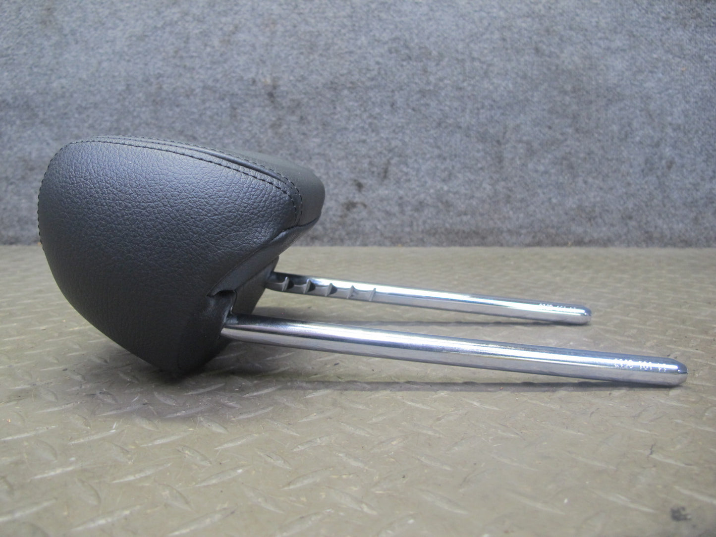 12-18 BMW F30 335i Rear Right Center Left Seat Headrest Set Leather Black OEM