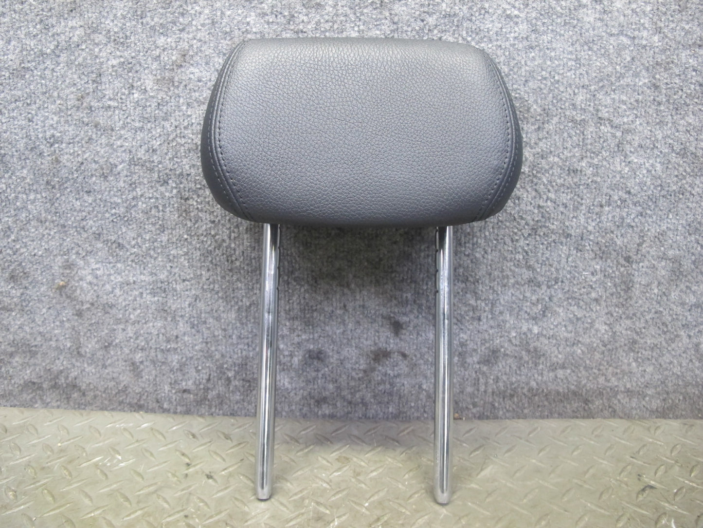 12-18 BMW F30 335i Rear Right Center Left Seat Headrest Set Leather Black OEM