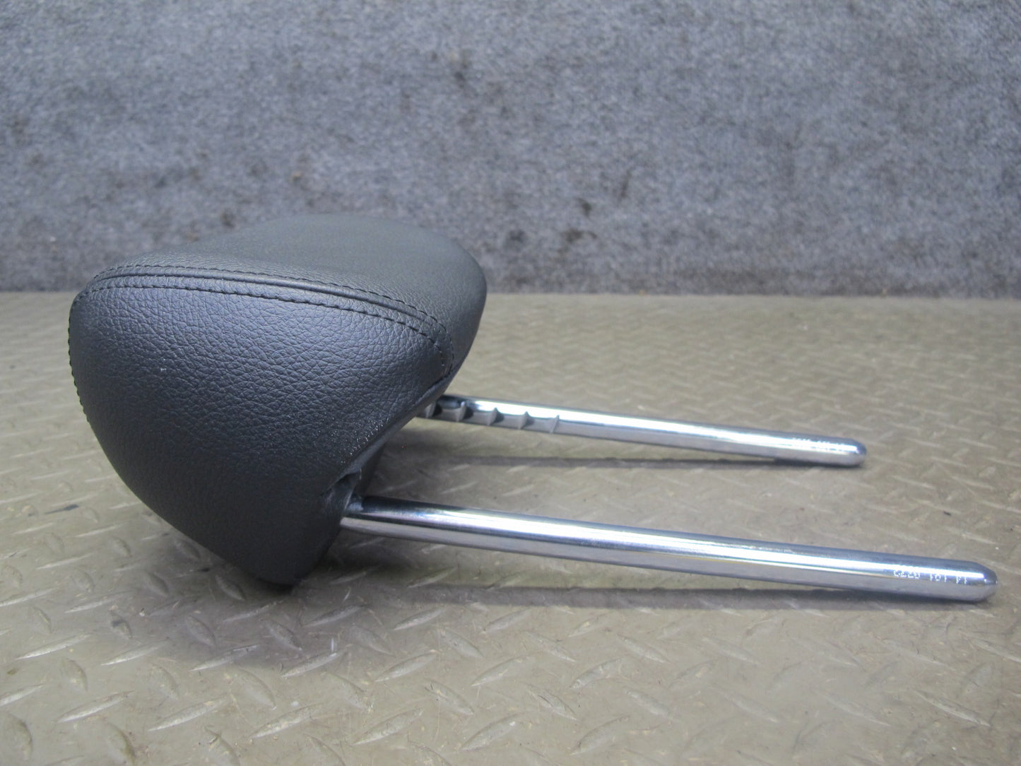 12-18 BMW F30 335i Rear Right Center Left Seat Headrest Set Leather Black OEM