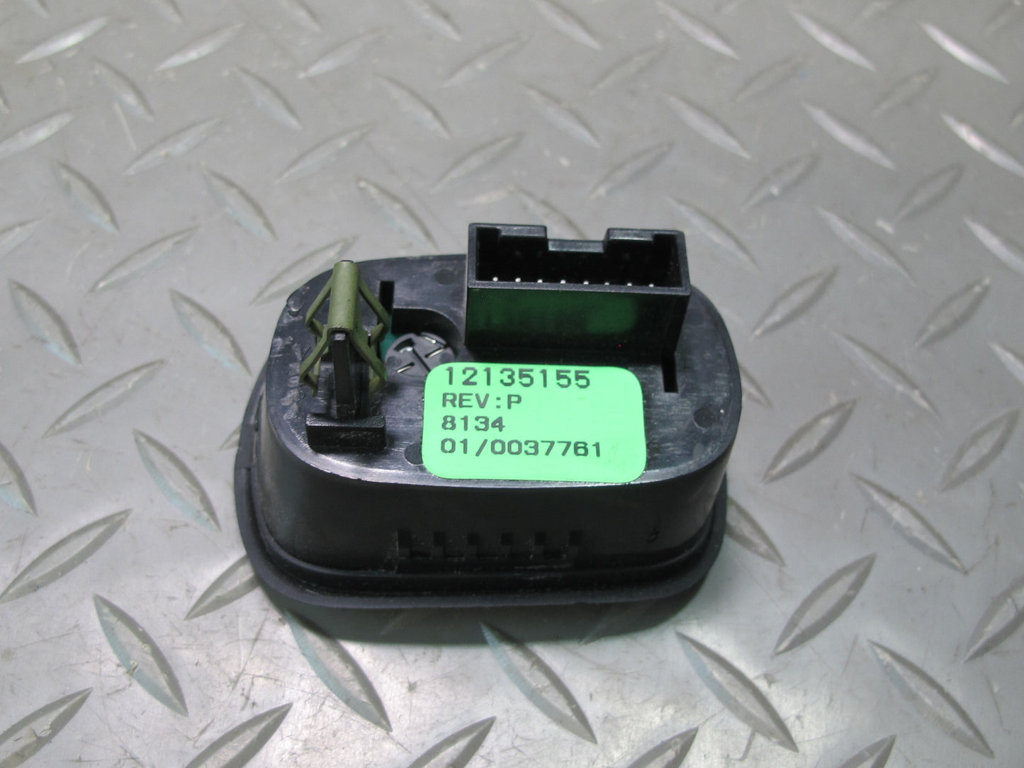 97-04 Chevrolet Corvette C5 Fog Light Trunk Open Switch Button 12135155 OEM