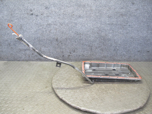 89-92 Toyota Supra MK3 NA A340E AT Automatic Transmission Oil Pan w Dipstick OEM