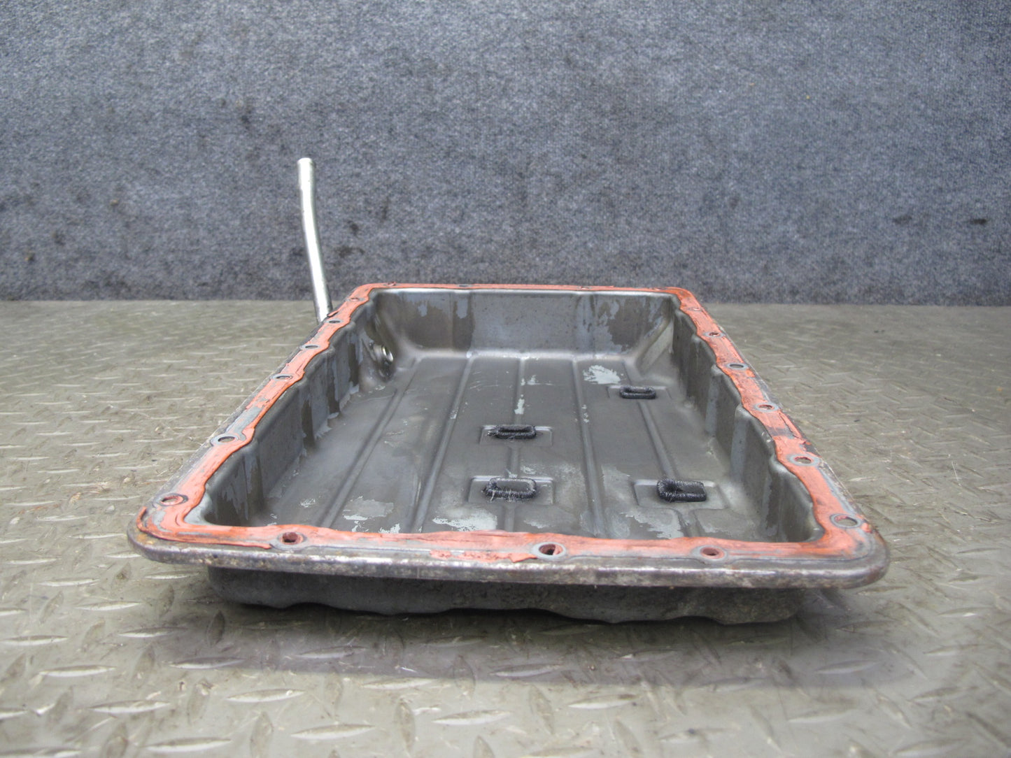 89-92 Toyota Supra MK3 NA A340E AT Automatic Transmission Oil Pan w Dipstick OEM