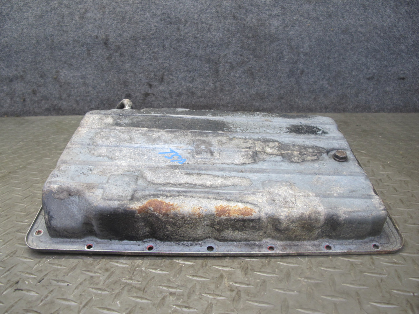 89-92 Toyota Supra MK3 NA A340E AT Automatic Transmission Oil Pan w Dipstick OEM