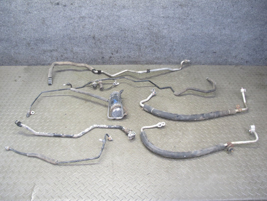 86-92 Toyota Supra MK3 Set of 7 A/C Air Condition Hose Pipe Line & Drier OEM