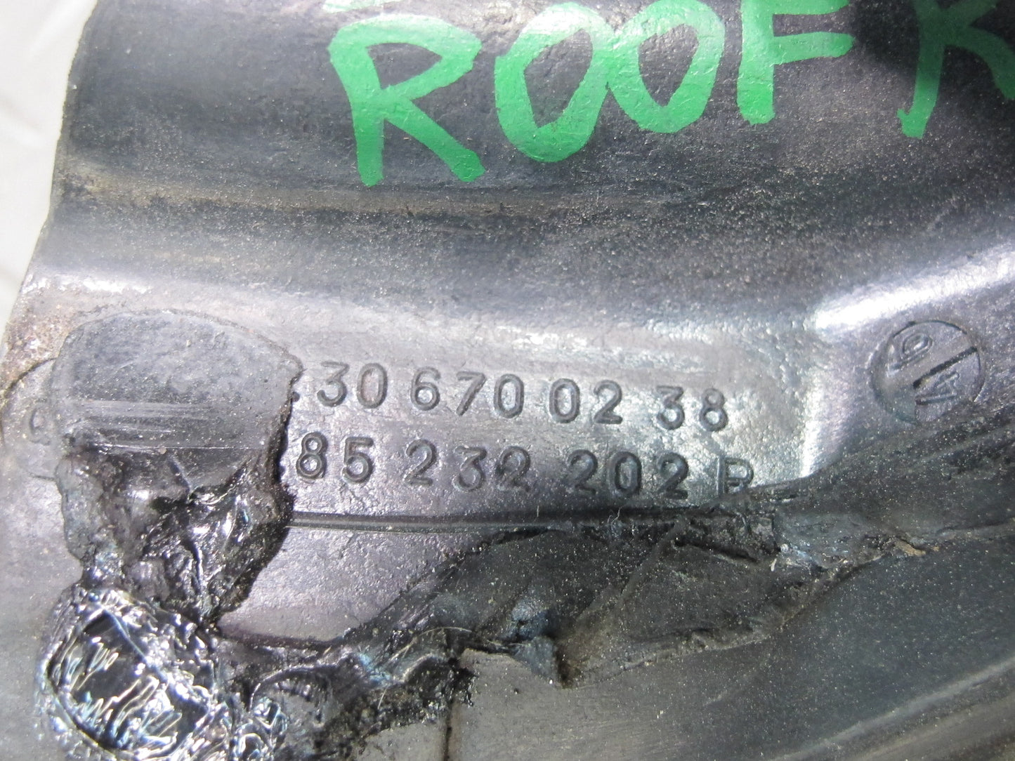 03-12 Mercedes R230 Rear Right & Left Quarter Window & C Pillar Seal Gasket OEM