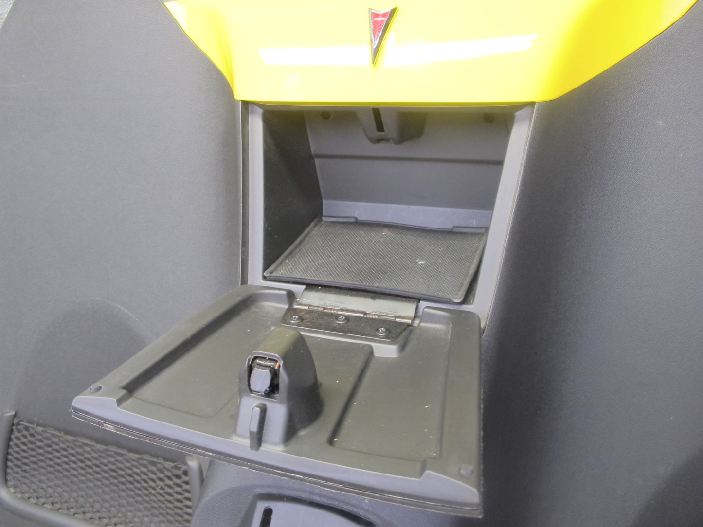 2007 Pontiac Solstice Rear Interior Storage Waterfall Trim Cover Panel OEM