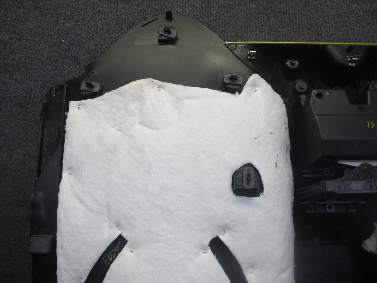 2007 Pontiac Solstice Rear Interior Storage Waterfall Trim Cover Panel OEM