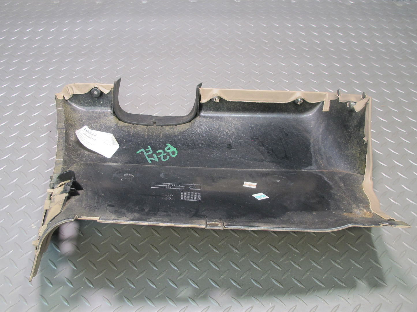96-02 BMW E36/7 Z3 Left Under Dash Lower Knee Trim Cover Beige 8399809 OEM