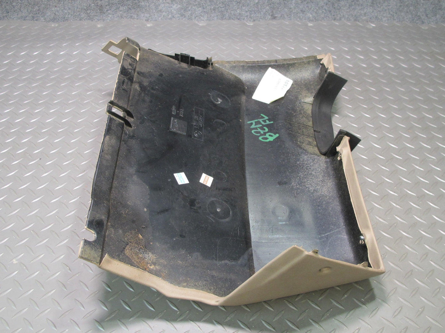 96-02 BMW E36/7 Z3 Left Under Dash Lower Knee Trim Cover Beige 8399809 OEM