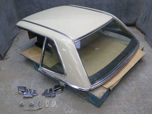 73-89 Mercedes R107 Convertible Hardtop Hard TOP Roof Panel w Glass & Mount OEM
