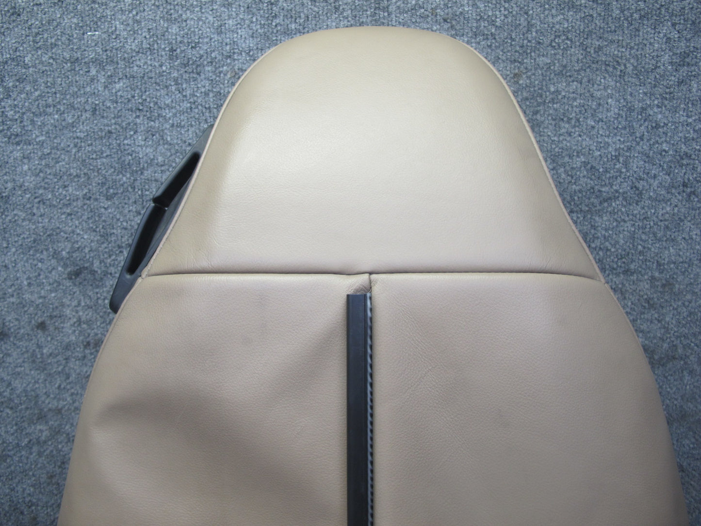 96-98 BMW E36/7 Z3 Roadster Front Left Seat Upper Leather Cushion Beige OEM