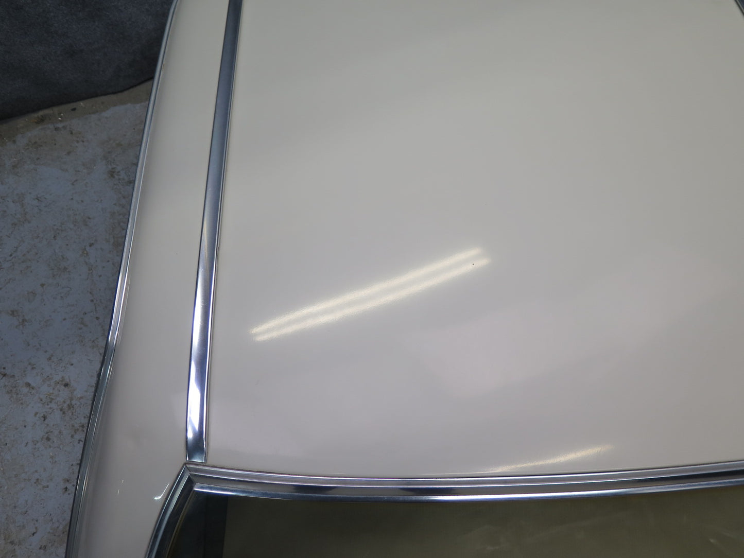 73-89 Mercedes R107 Convertible Hardtop Hard TOP Roof Panel w Glass & Mount OEM