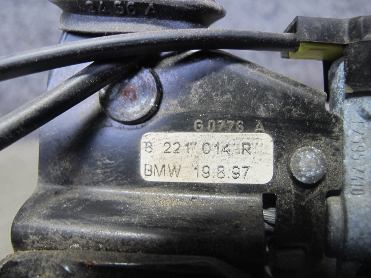 98-02 BMW E36/7 Z3 Front Right Passenger Seat Lower Frame Track Rail w Motor OEM