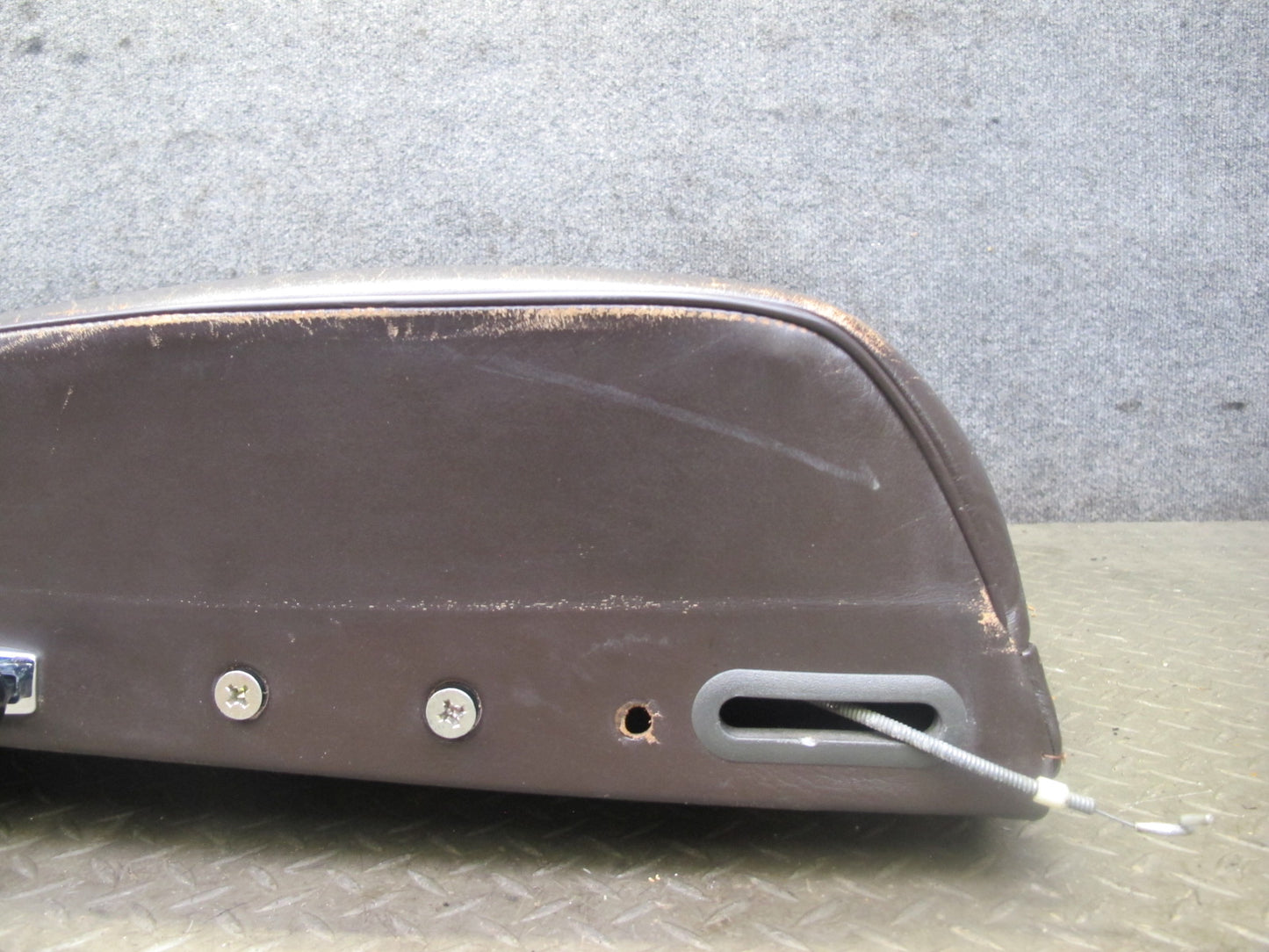 81-85 Mercedes R107 380SL Front Right Seat Upper Leather Cushion Brazil OEM