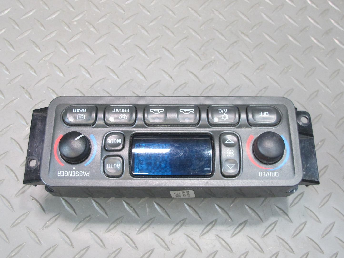 98-99 Chevrolet Corvette C5 A/C Climate Control Switch Panel 16254311 OEM