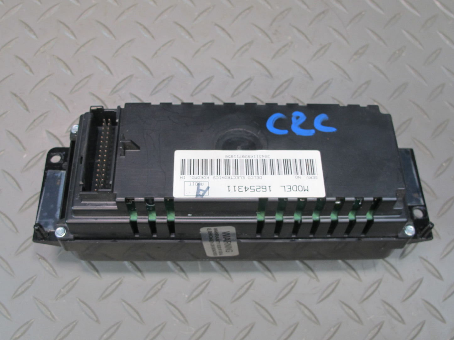 98-99 Chevrolet Corvette C5 A/C Climate Control Switch Panel 16254311 OEM