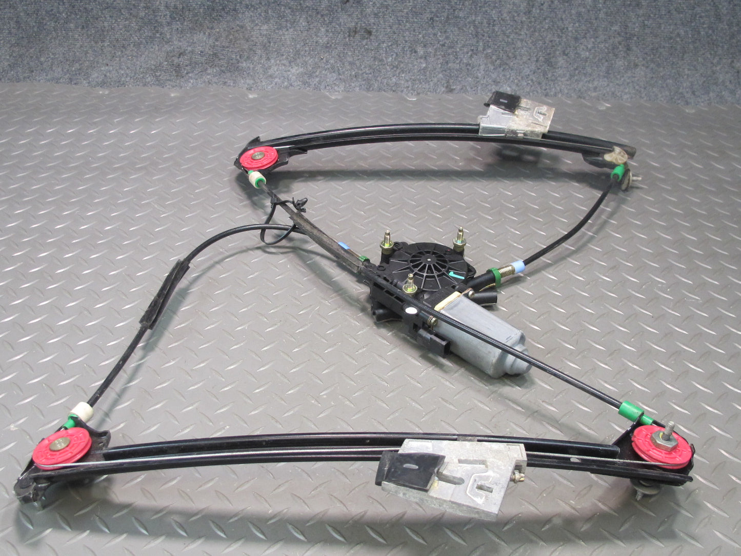 97-04 Chevrolet Corvette C5 Right Door Window Regulator w Motor 10413040 OEM