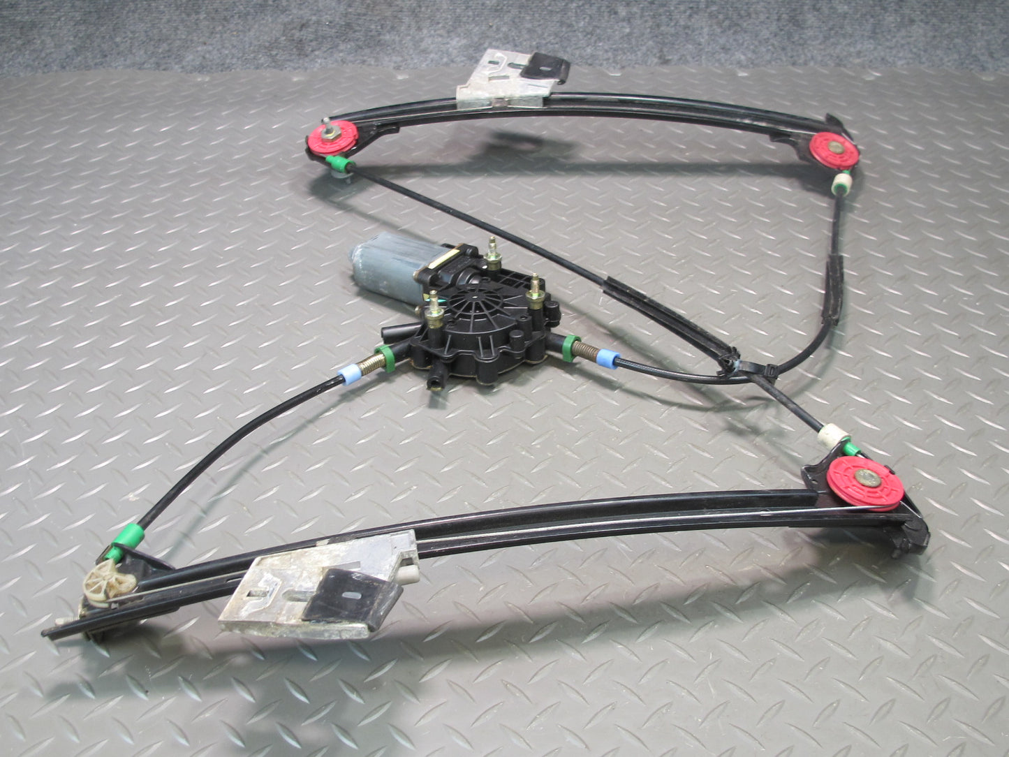 97-04 Chevrolet Corvette C5 Right Door Window Regulator w Motor 10413040 OEM