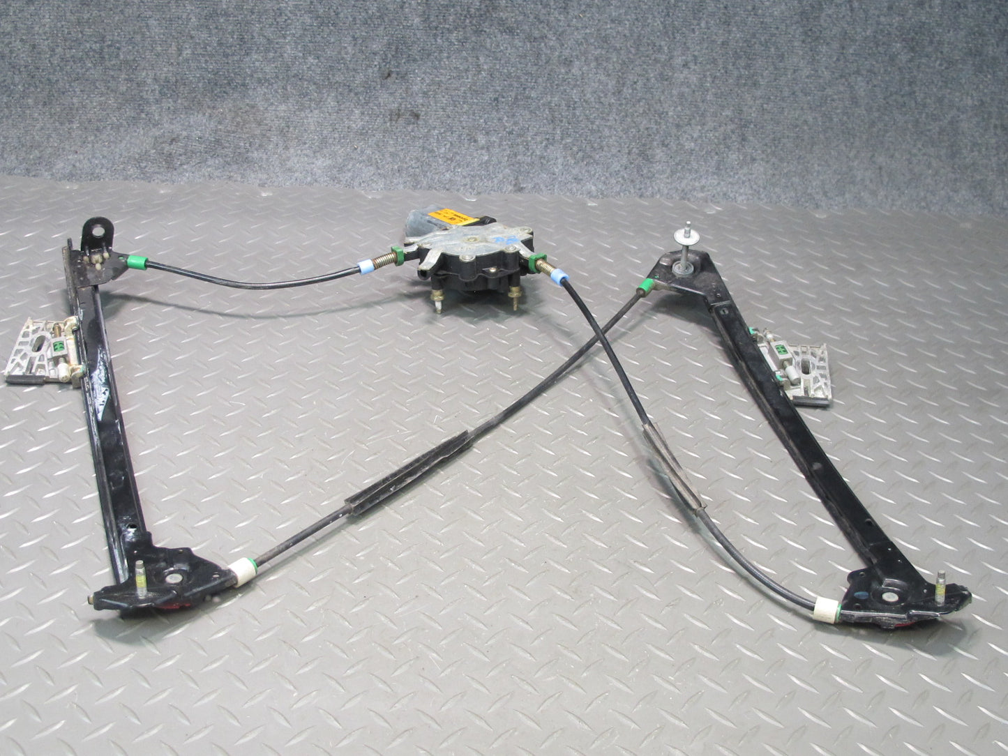 97-04 Chevrolet Corvette C5 Left Door Window Regulator w Motor 10413039 OEM