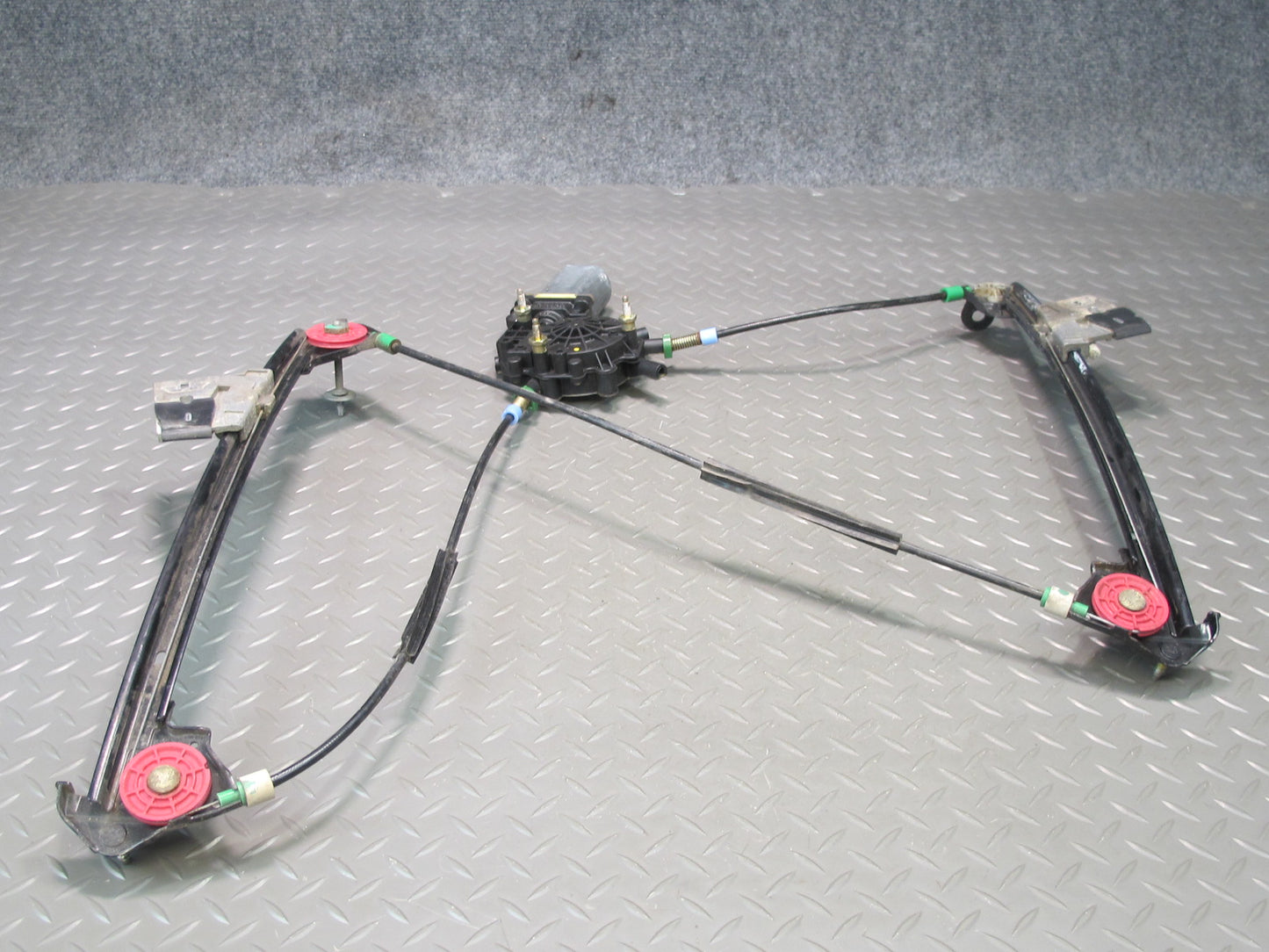 97-04 Chevrolet Corvette C5 Left Door Window Regulator w Motor 10413039 OEM