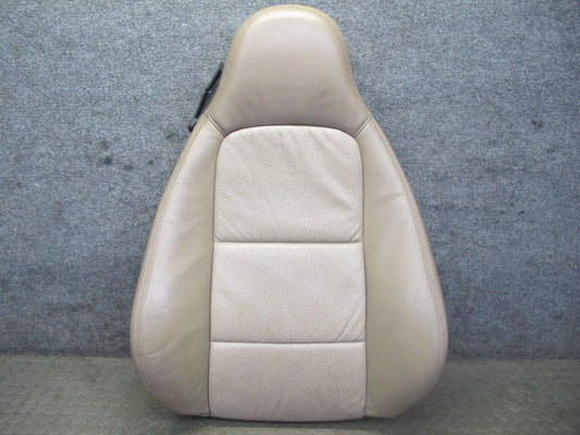 96-98 BMW E36/7 Z3 Roadster Front Right Seat Upper Leather Cushion Beige OEM
