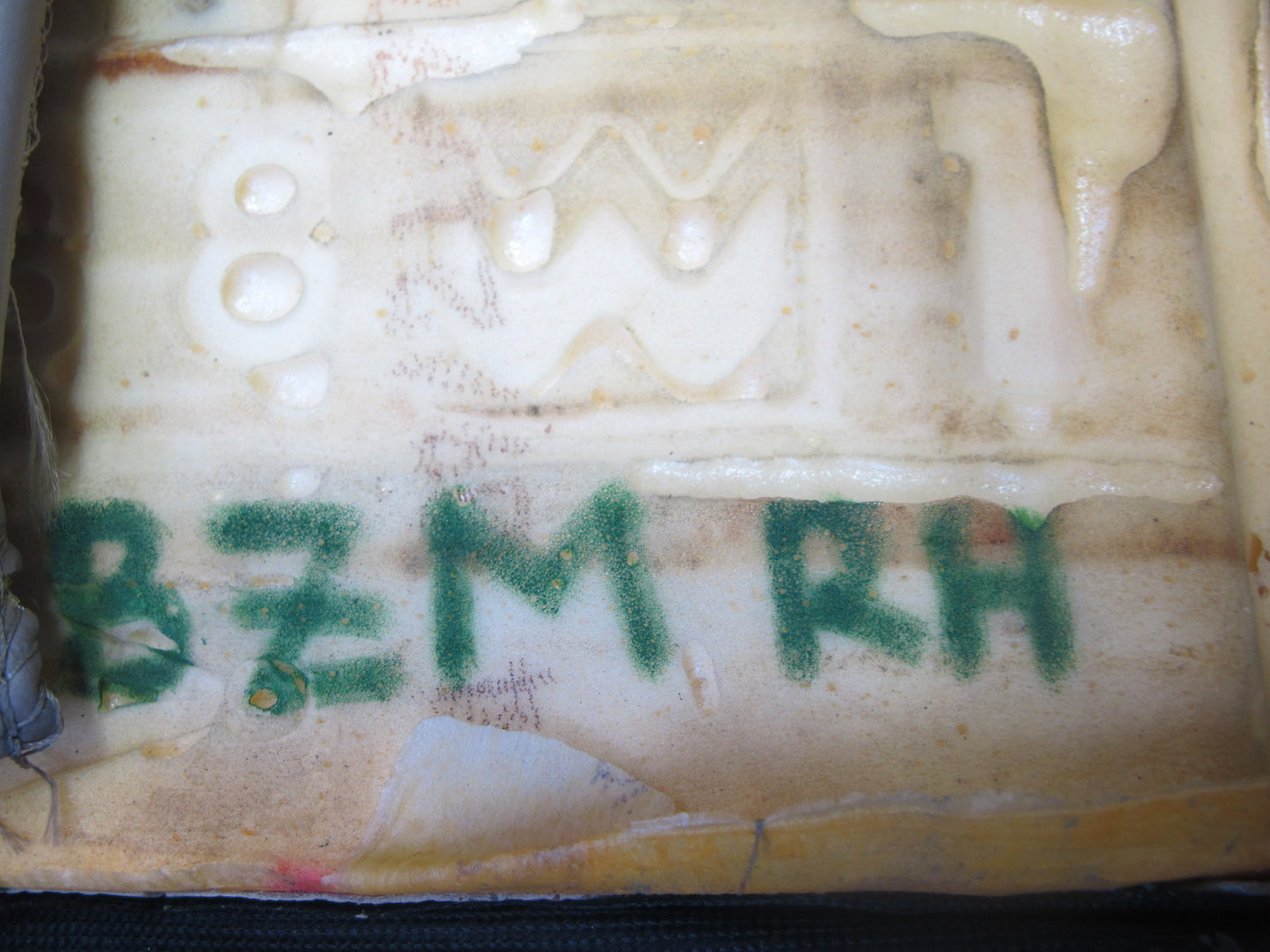 96-98 BMW E36/7 Z3 Roadster Front Right Seat Upper Leather Cushion Beige OEM