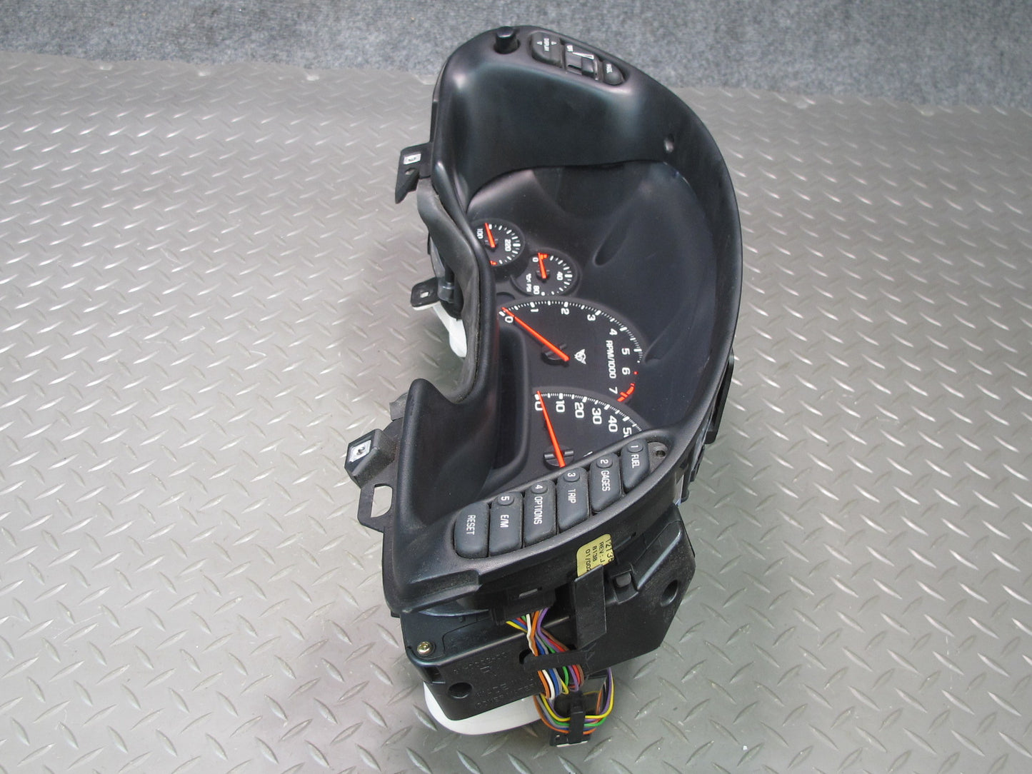 98-99 Chevrolet Corvette C5 Instrument Cluster Gauge Speedometer 10279518 OEM