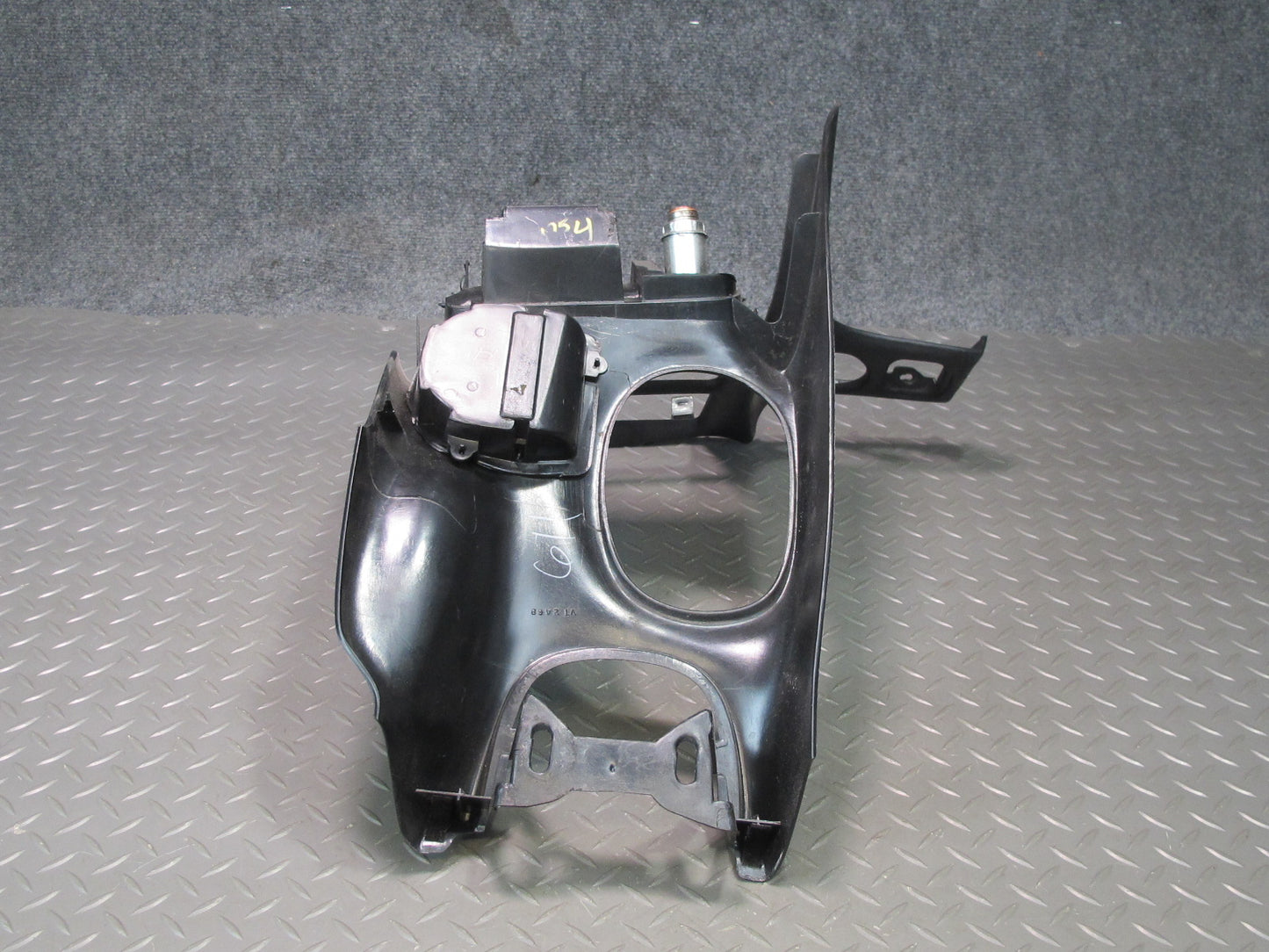 97-04 Chevrolet Corvette C5 Front Center Console Trim Panel Black OEM