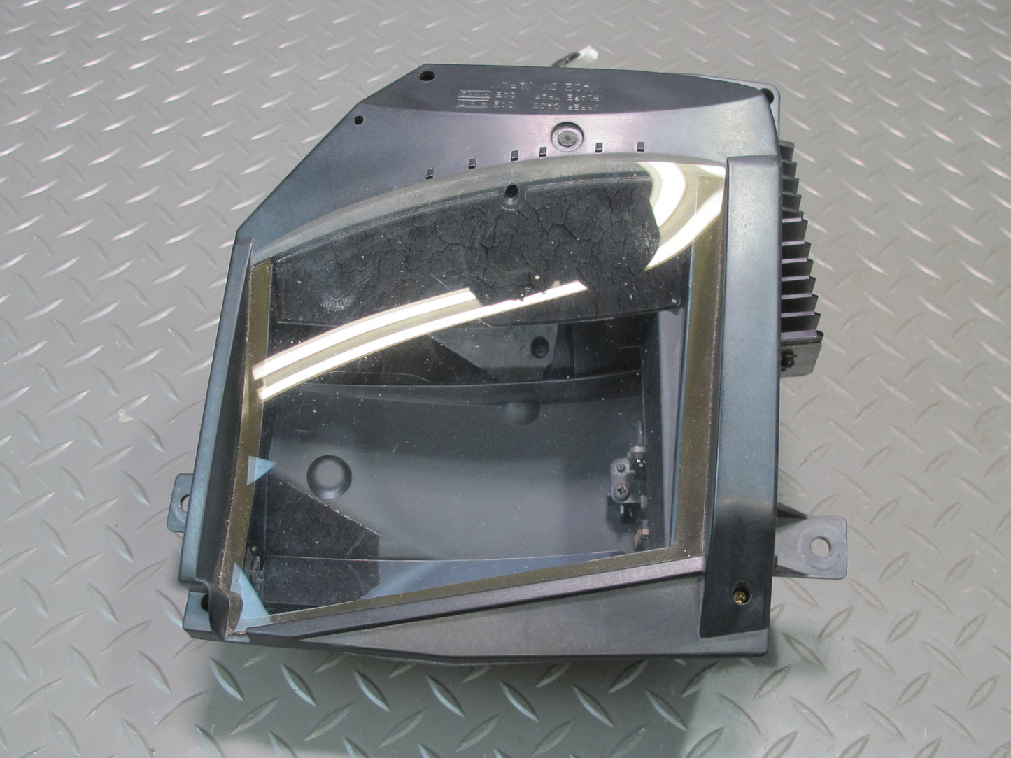 98-04 Chevrolet Corvette C5 Dash Heads UP Display HUD Projector w Trim Black OEM