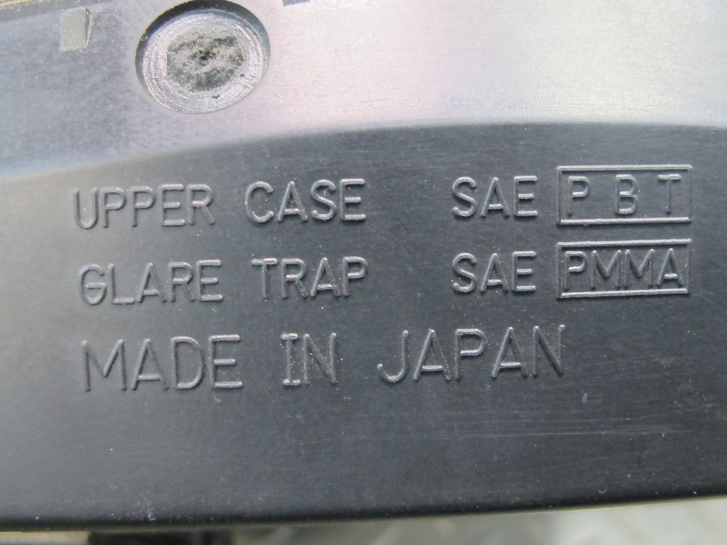 98-04 Chevrolet Corvette C5 Dash Heads UP Display HUD Projector w Trim Black OEM