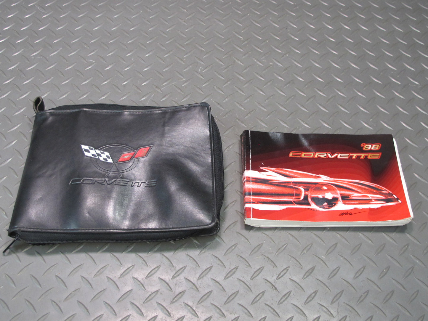 1998 Chevrolet Corvette C5 Owners Guide Manual Book Set w Case OEM