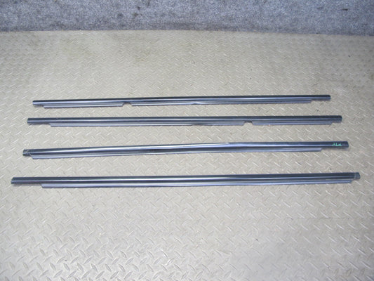 1998-2007 Lexus UZJ100L LX470 Door Window Weatherstrip Rubber Seal Molding Set